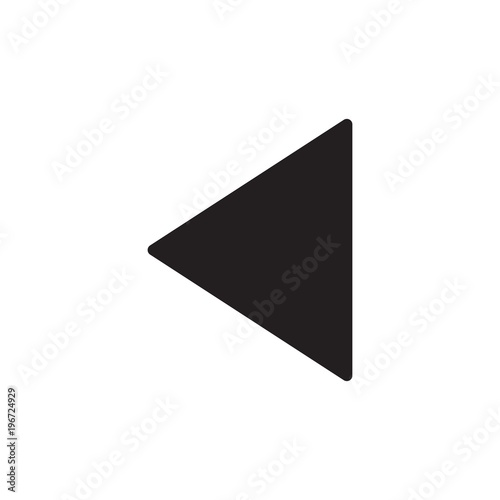 Free Download arrow left filled vector icon. Modern simple isolated sign. Pixel perfect vector  illustration for logo, website, mobile app and other designs - GFXLoad