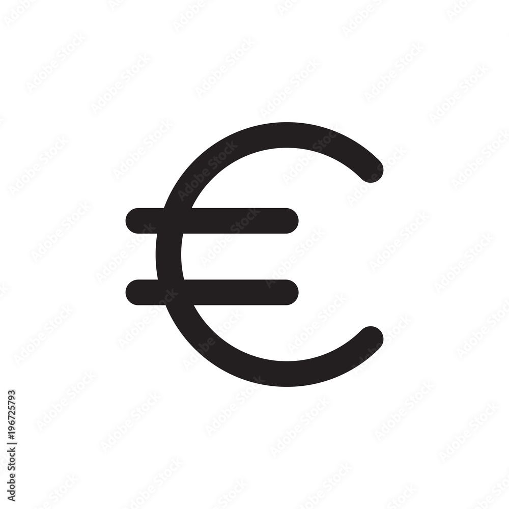 euro sign filled vector icon. Modern simple isolated sign. Pixel perfect vector illustration for logo, website, mobile app and other designs euro sign filled vector icon. Modern simple isolated sign. Pixel perfect vector illustration for logo, website, mobile app and other designs