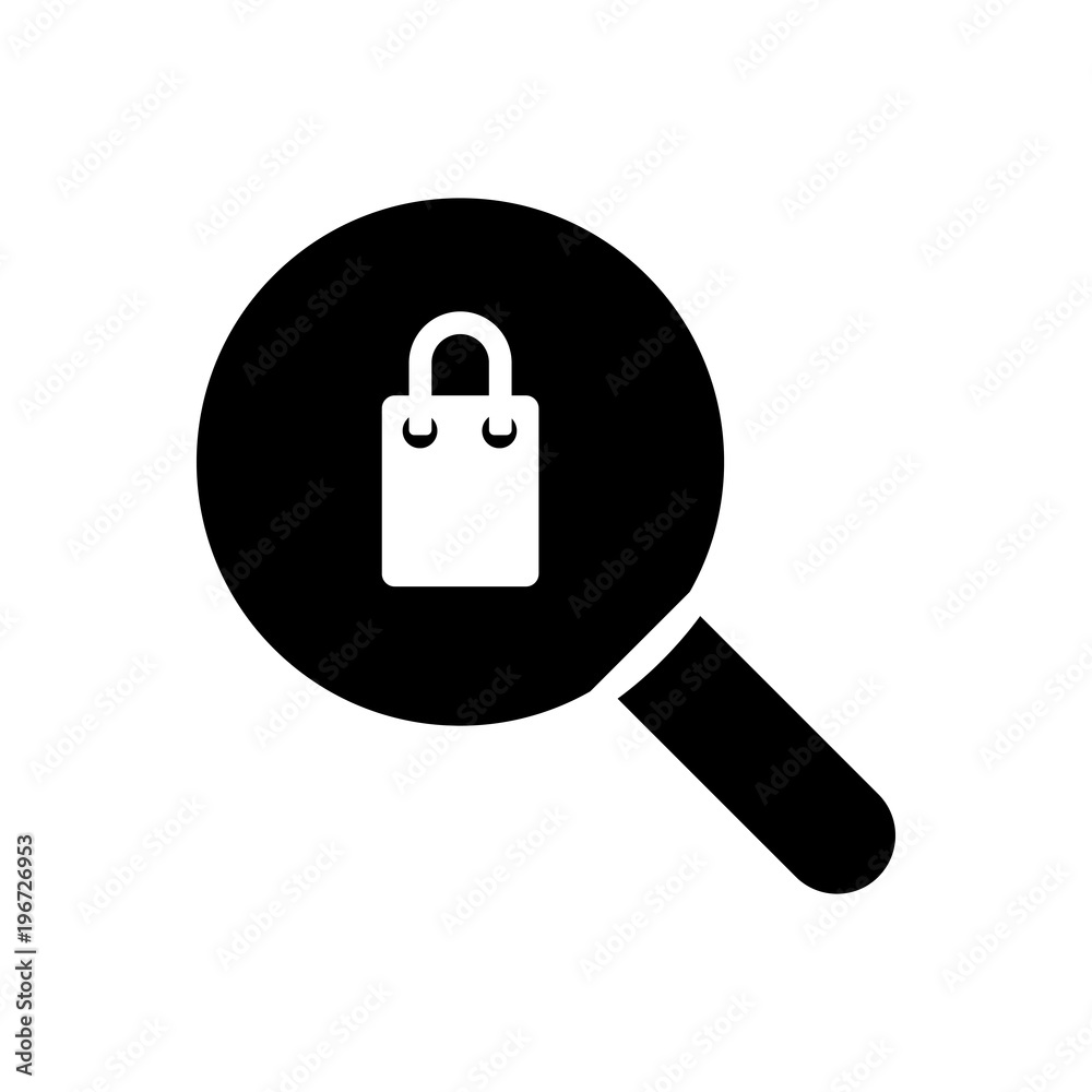 shopping search filled vector icon. Modern simple isolated sign. Pixel perfect vector illustration for logo, website, mobile app and other designs shopping search filled vector icon. Modern simple isolated sign. Pixel perfect vector illustration for logo, website, mobile app and other designs