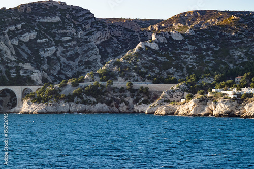 Foto coastline Marseille
