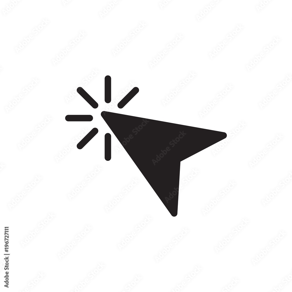 click filled vector icon. Modern simple isolated sign. Pixel perfect vector illustration for logo, website, mobile app and other designs click filled vector icon. Modern simple isolated sign. Pixel perfect vector illustration for logo, website, mobile app and other designs