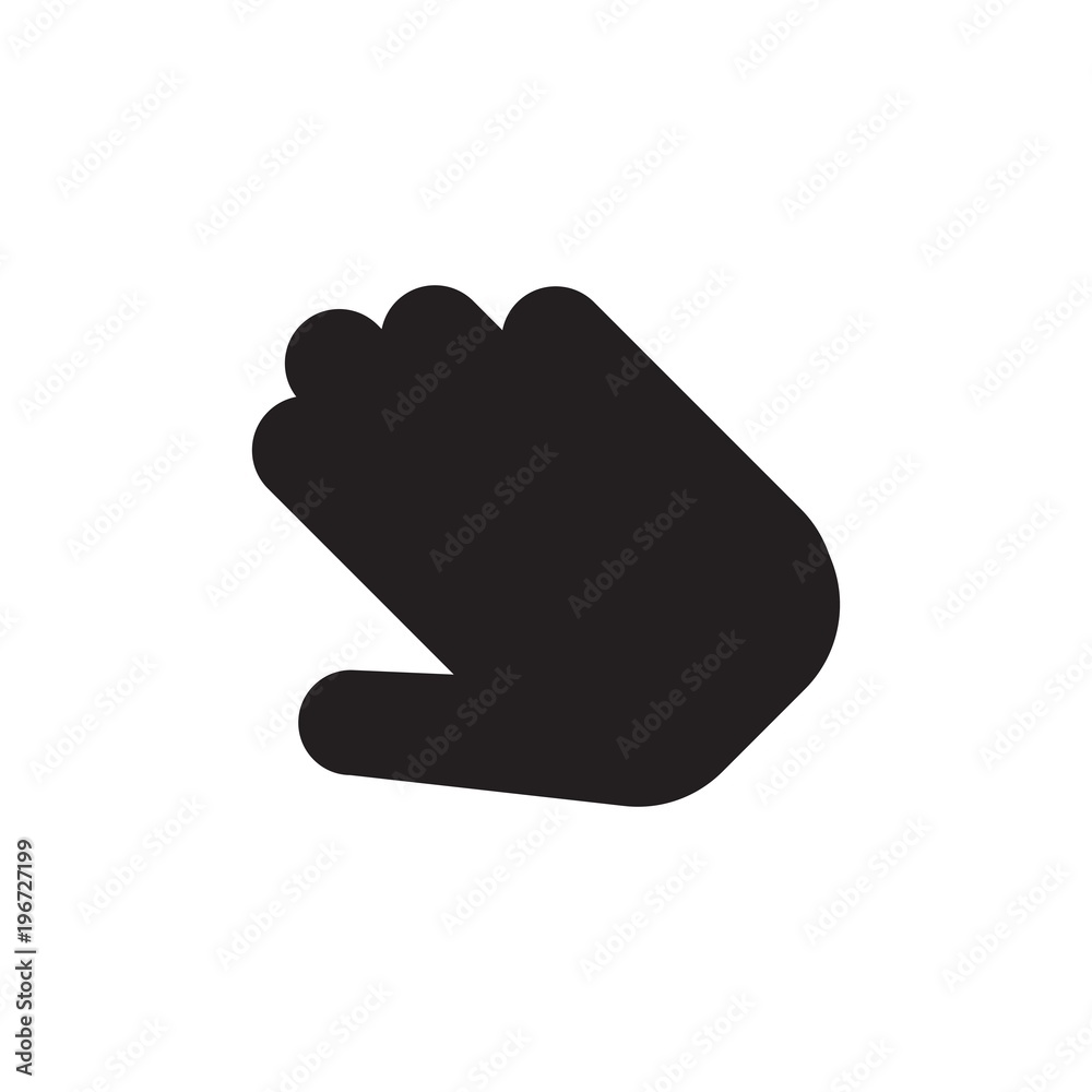 diagonal hand cursor filled vector icon. Modern simple isolated sign. Pixel perfect vector illustration for logo, website, mobile app and other designs diagonal hand cursor filled vector icon. Modern simple isolated sign. Pixel perfect vector illustration for logo, website, mobile app and other designs
