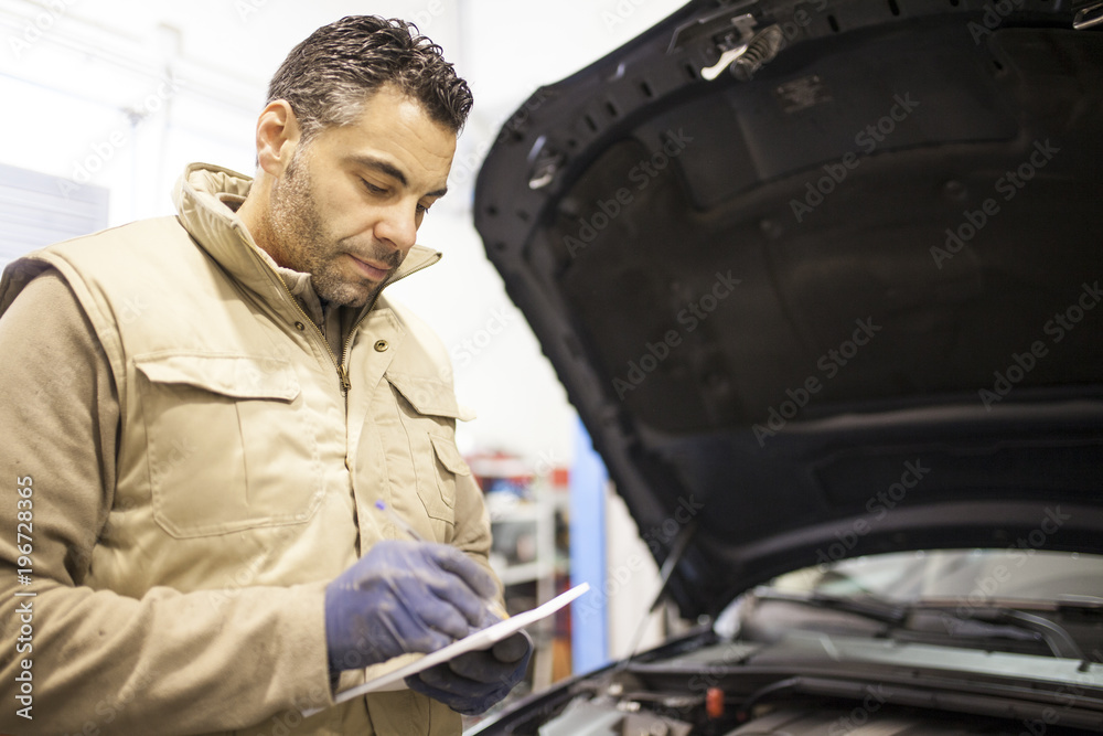 The mechanic The mechanic