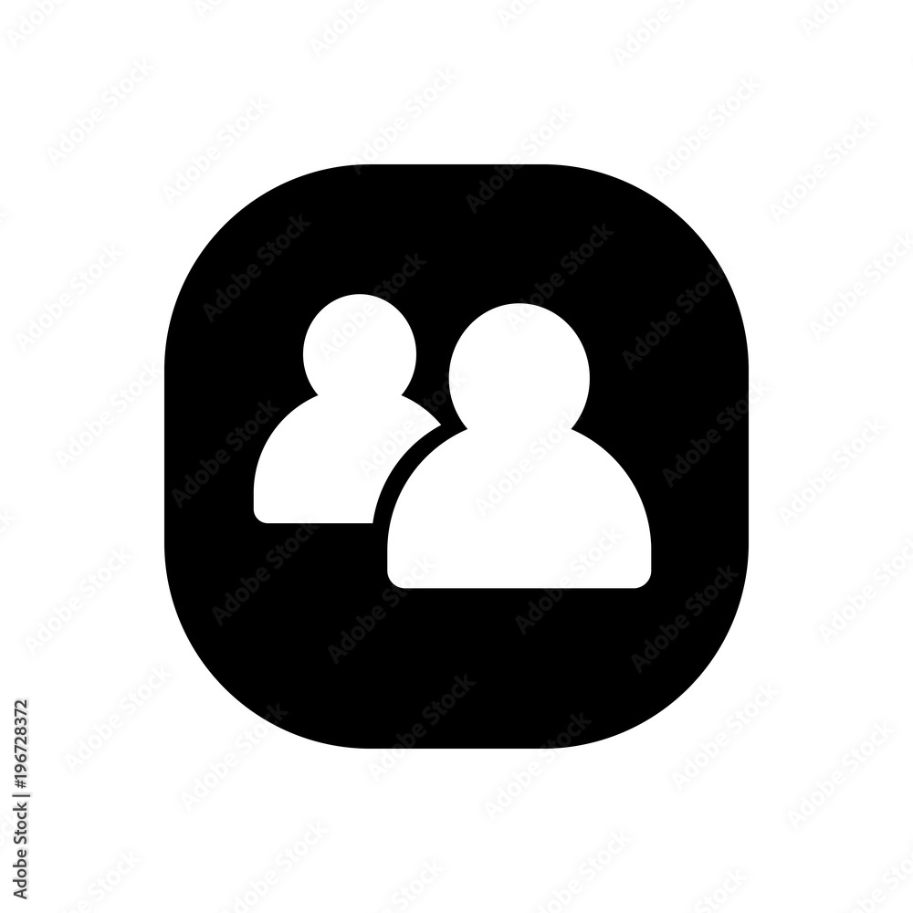 Group filled vector icon. Modern simple isolated sign. Pixel perfect vector illustration for logo, website, mobile app and other designs Group filled vector icon. Modern simple isolated sign. Pixel perfect vector illustration for logo, website, mobile app and other designs