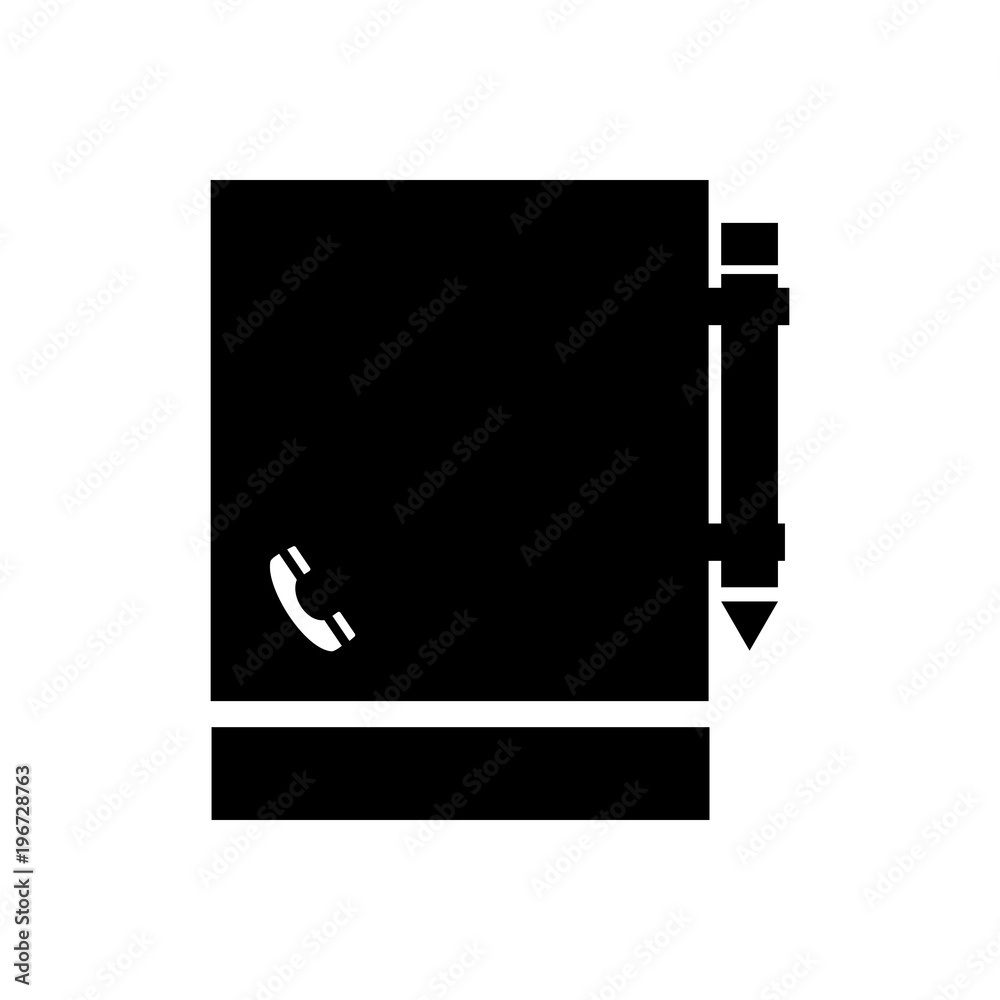 Notebook filled vector icon. Modern simple isolated sign. Pixel perfect vector illustration for logo, website, mobile app and other designs Notebook filled vector icon. Modern simple isolated sign. Pixel perfect vector illustration for logo, website, mobile app and other designs
