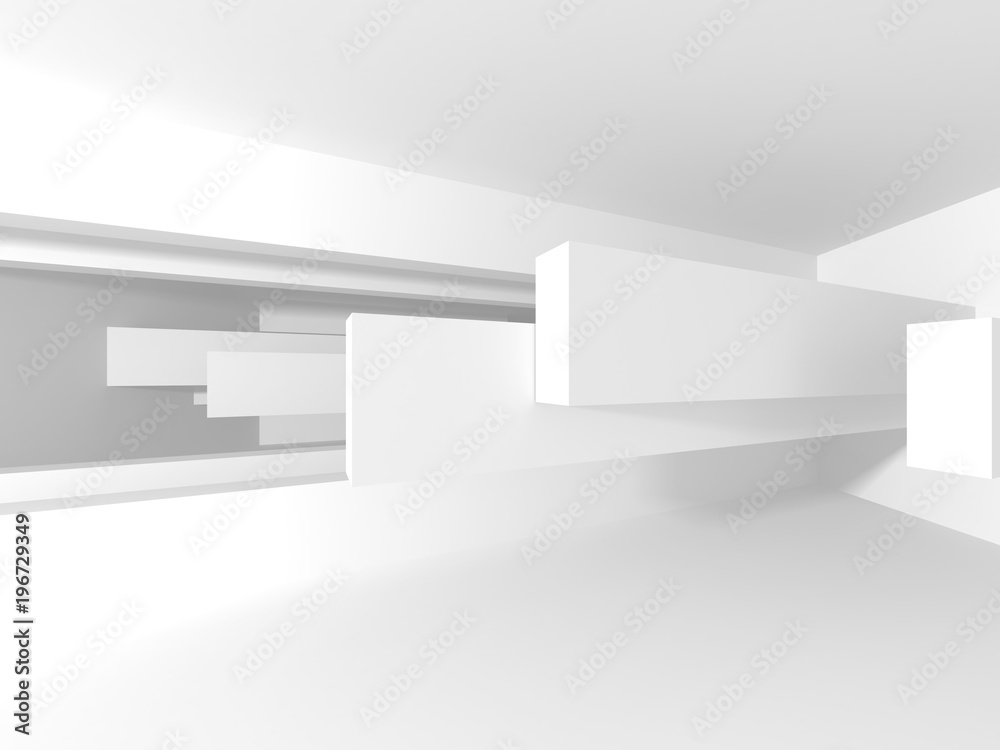 Abstract Modern White Architecture Background Abstract Modern White Architecture Background
