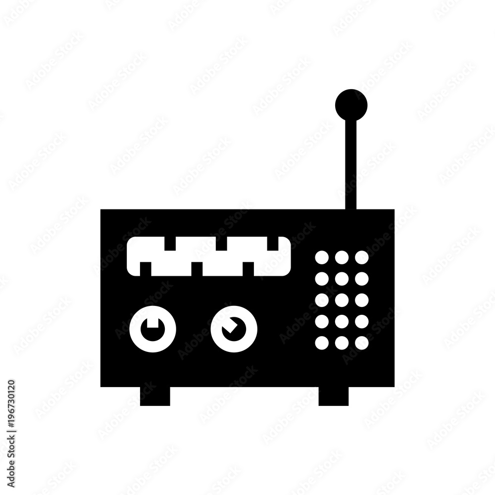 Radio filled vector icon. Modern simple isolated sign. Pixel perfect vector illustration for logo, website, mobile app and other designs Radio filled vector icon. Modern simple isolated sign. Pixel perfect vector illustration for logo, website, mobile app and other designs
