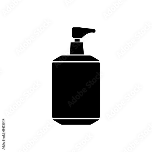 Liquid soap filled vector icon. Modern simple isolated sign. Pixel perfect vector illustration for logo, website, mobile app and other designs