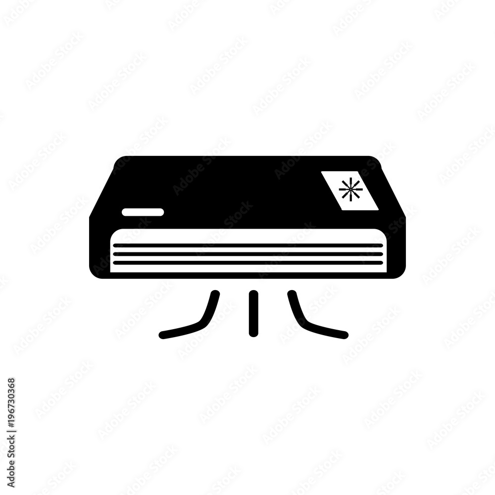 Air conditioner filled vector icon. Modern simple isolated sign. Pixel perfect vector illustration for logo, website, mobile app and other designs Air conditioner filled vector icon. Modern simple isolated sign. Pixel perfect vector illustration for logo, website, mobile app and other designs