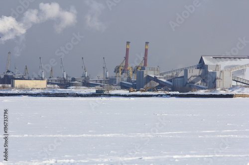 Sea port of Sankt Petersburg © IgorLee