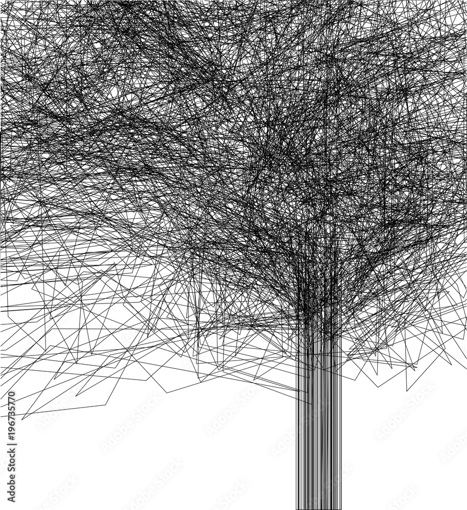 Obraz premium geo tree