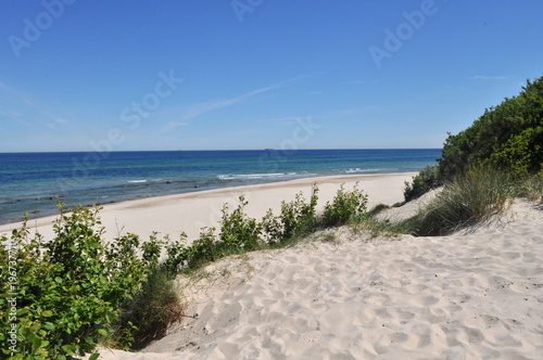 Nonnevitz, Sandstrand im Norden von Rügen
