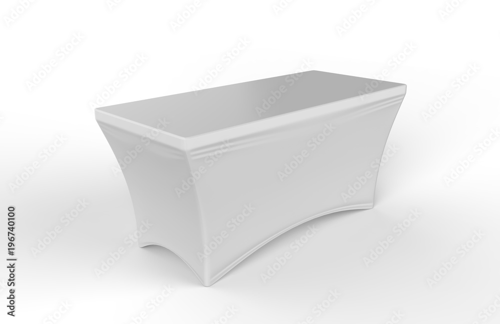 Αυτοκόλλητο Blank Exhibition advertising table cloth used Dining Spandex Table Cover