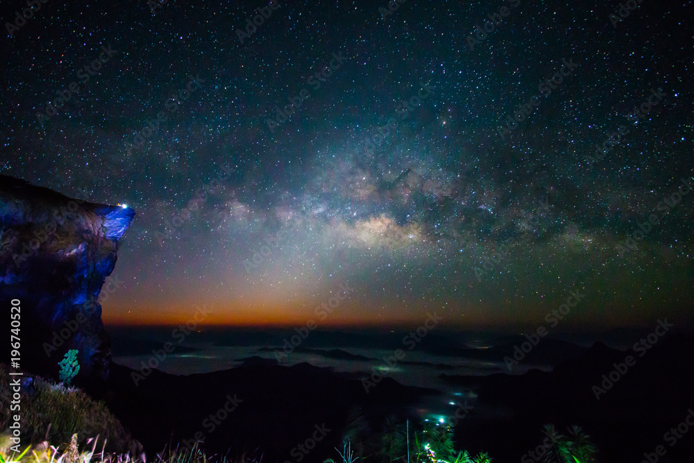 milky way in Thailand milky way in Thailand