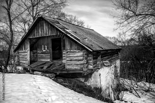 Old abandoned barn