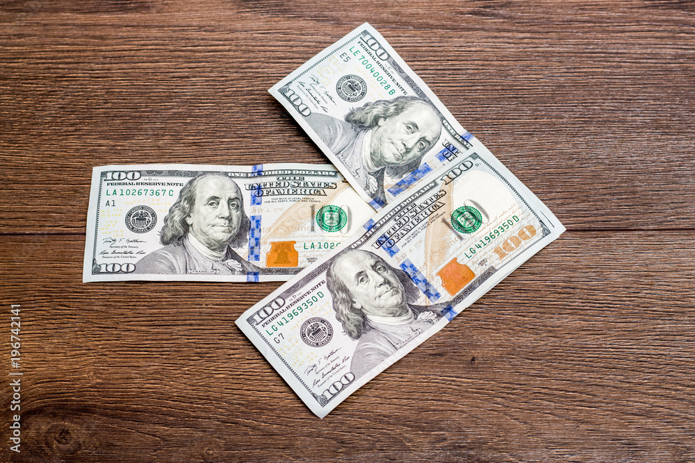 arrow, laid out in cash, a symbol of the right direction in business arrow, laid out in cash, a symbol of the right direction in business