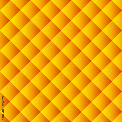Seamless pattern texture  abstract orange squares background 
