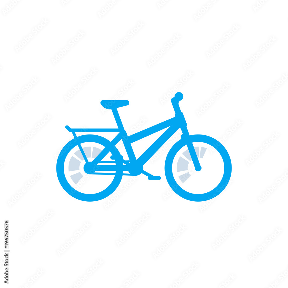 bicycle icon, vector