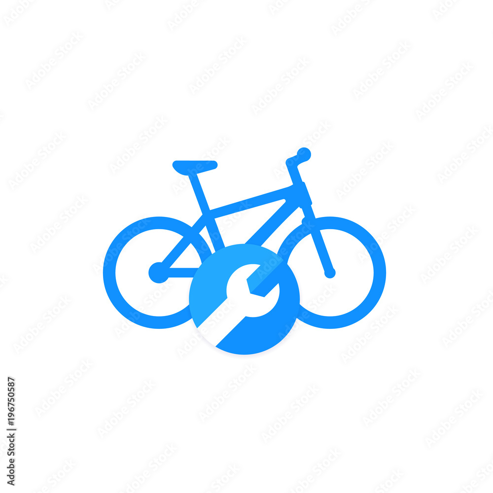 Fototapeta premium bicycle, bike repair service icon