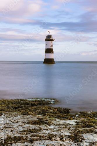 Penmon Point Lighthouse on the Isle of Anglesey in North Wales  UK.