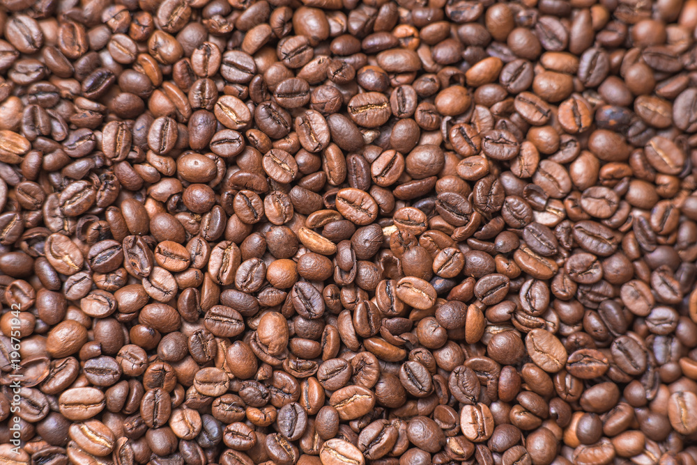 Coffee beans texture background Coffee beans texture background