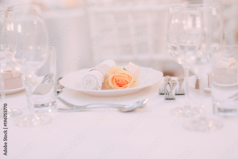 appliances restaurant on a plate flower roses appliances restaurant on a plate flower roses