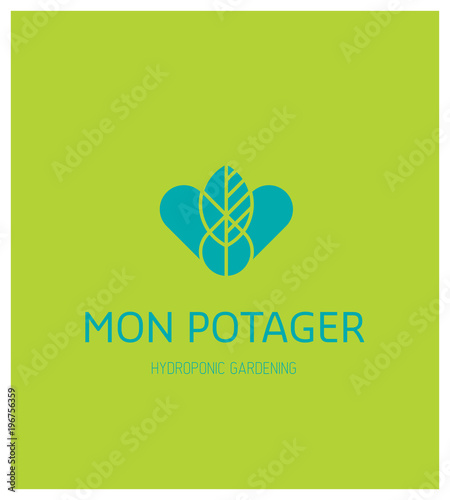 logotype pour une entreprise d'agriculture spécialisée en hydroponie
