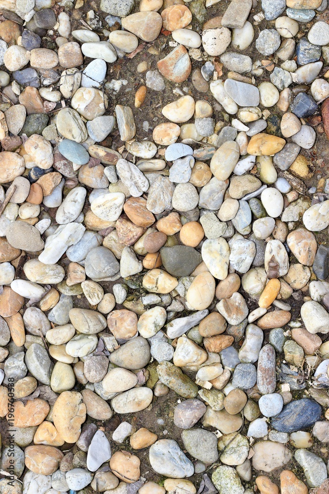 small pebbles on the shore , standing background small pebbles on the shore , standing background