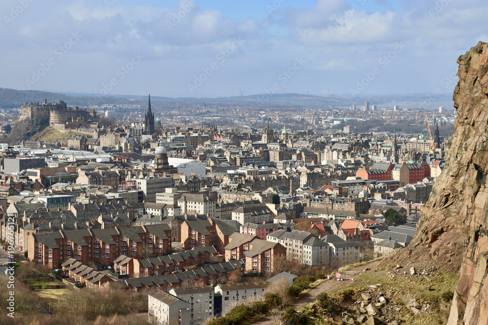 Stadtpanorama Edinburgh