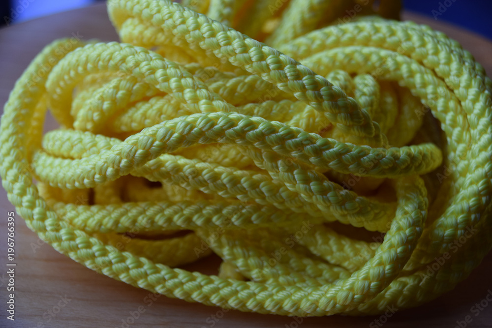 yellow synthetic ropes yellow synthetic ropes