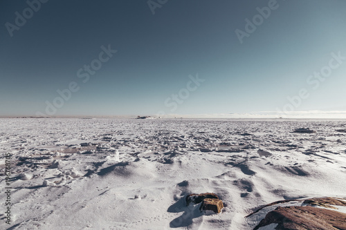 Winter views at sea