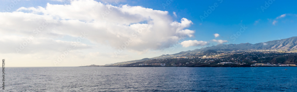 Blick auf Santa Crutz de La Palma
