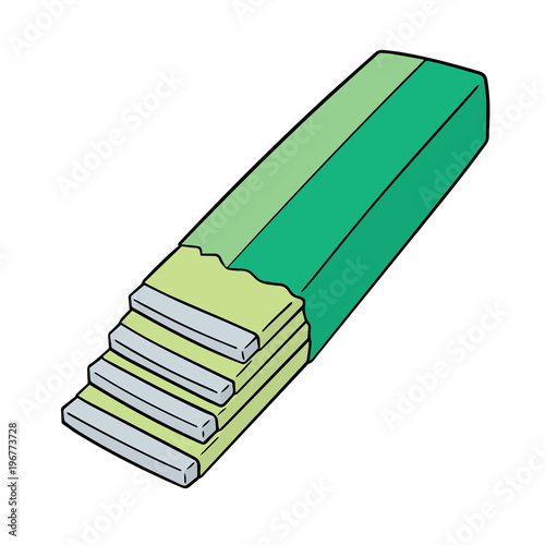 vector of bubble gum