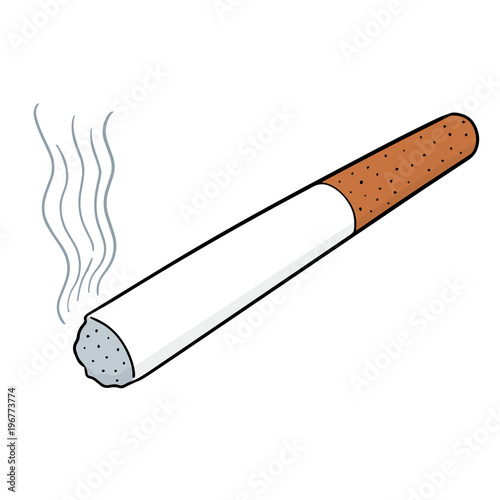 vector of cigarette