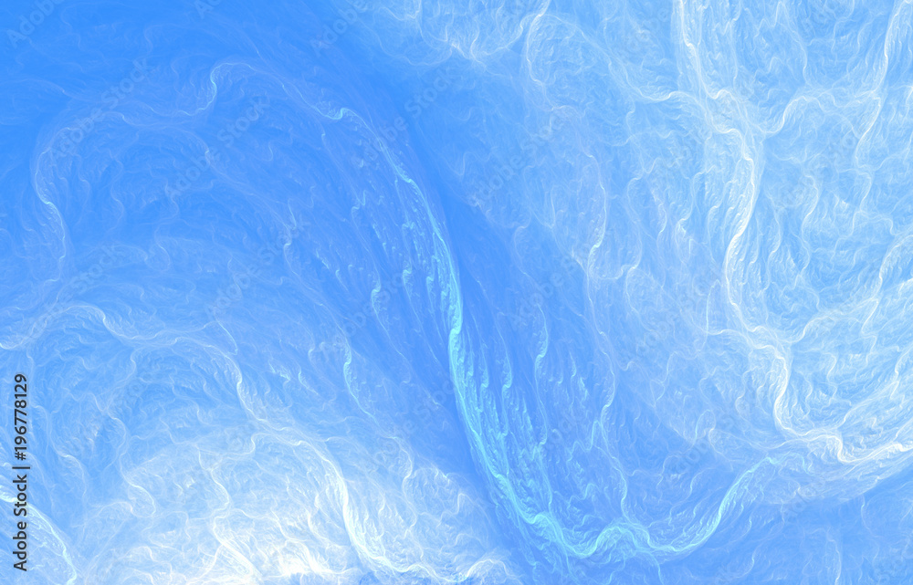 Abstract fractal blue background for design Abstract fractal blue background for design