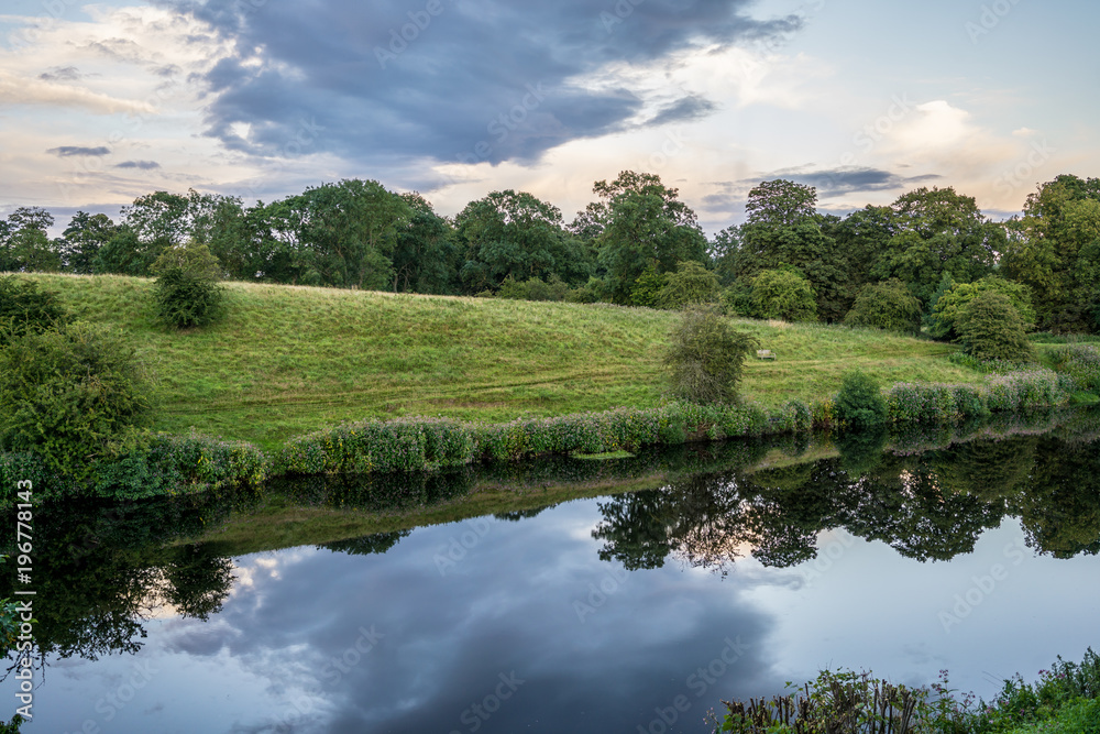 River and reflection 