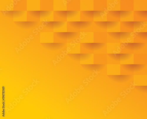 Orange abstract background vector with blank space for text.