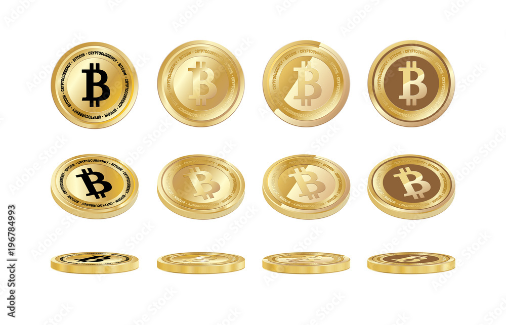 Bitcoin Coin Set Bitcoin Coin Set
