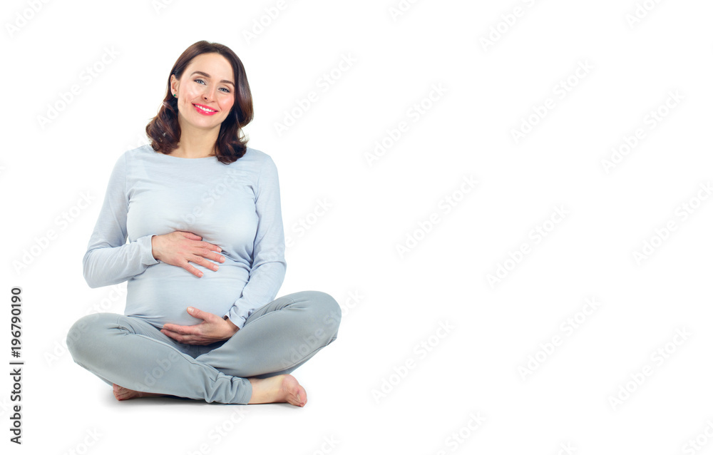 White Pregnant Wife