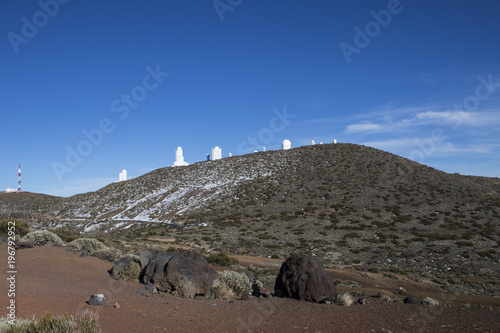 National park El Teide, Snow on the top 