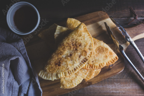 Fried poppet dumplings