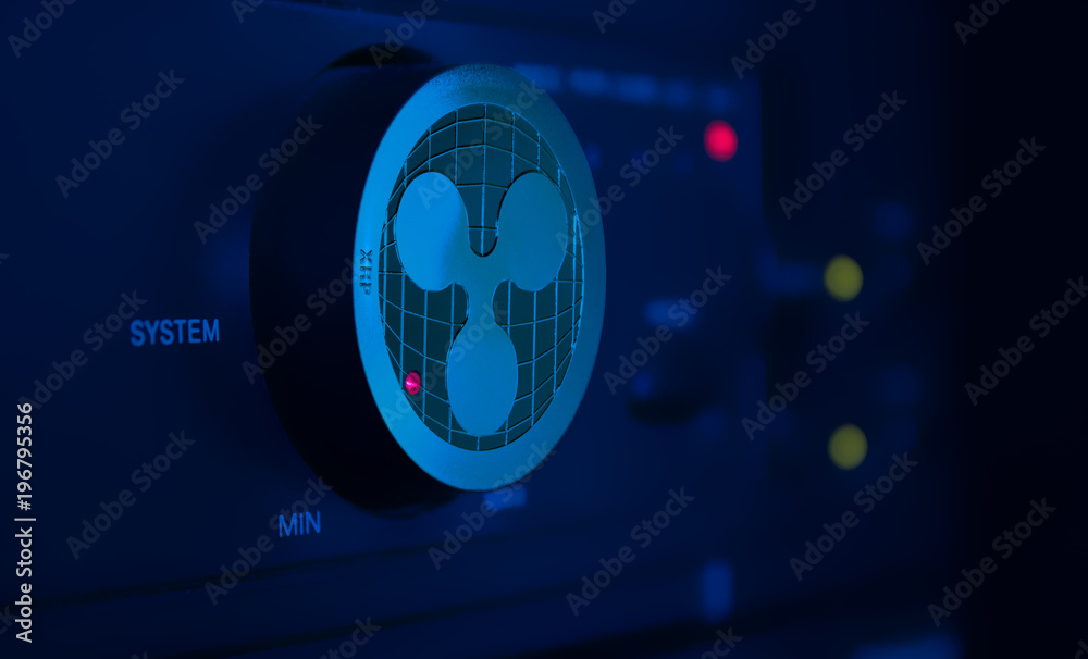 Fototapeta premium The system for controlling the mining of ripple