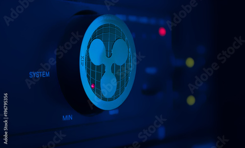 The system for controlling the mining of ripple