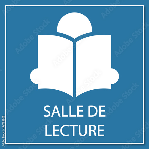 Logo salle de lecture.