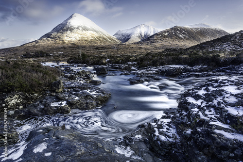 Winter in the Cuillin Skye