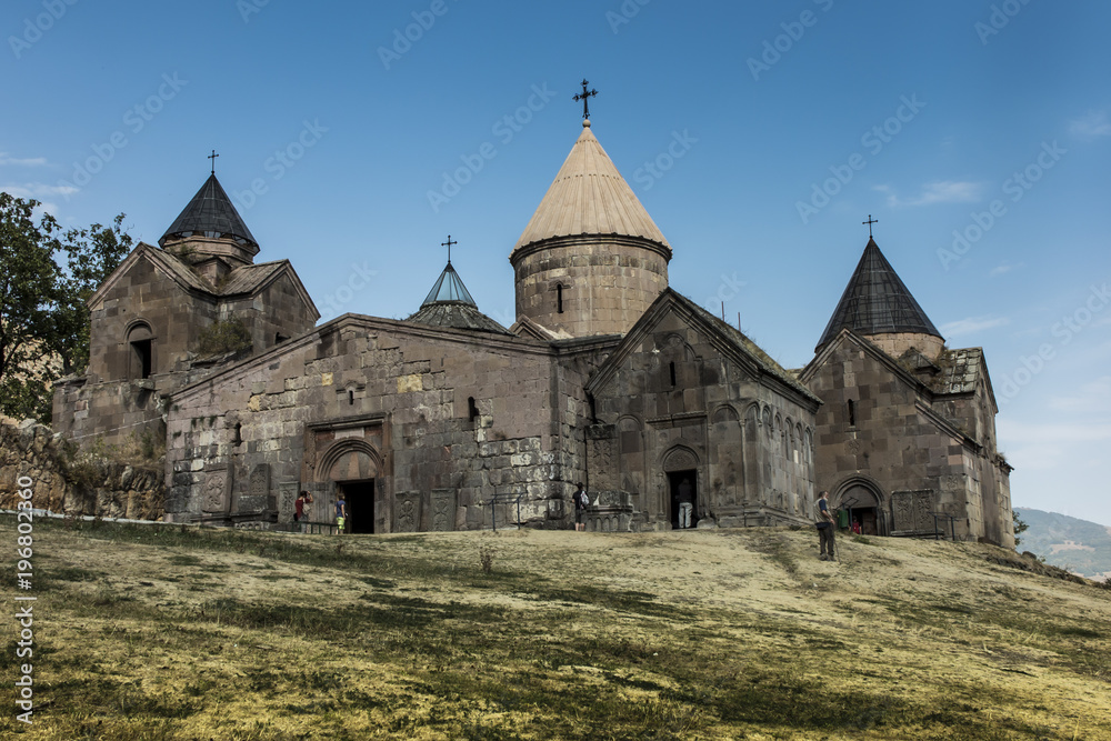 Goshavank Monastery was founded in 1188. It is located about 20 miles east of Dilijan. Goshavank Monastery was founded in 1188. It is located about 20 miles east of Dilijan.