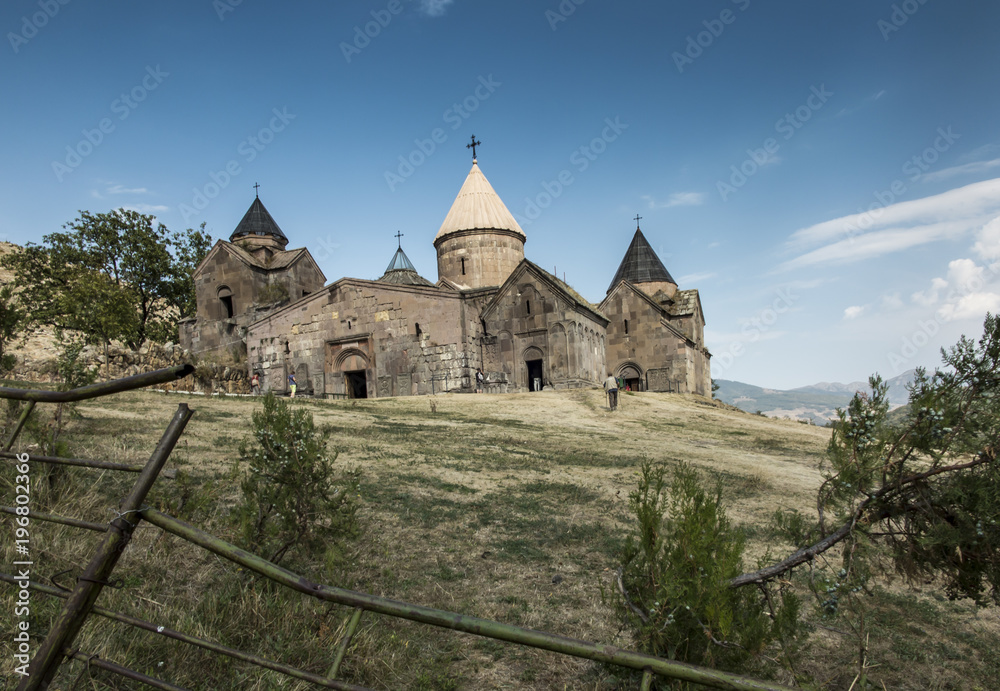 Goshavank Monastery was founded in 1188. It is located about 20 miles east of Dilijan.