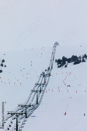 Ski slopes photo