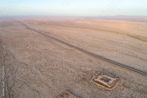 Cuadro en lienzo Deyr Gachin Caravansary, Qom, Iran
