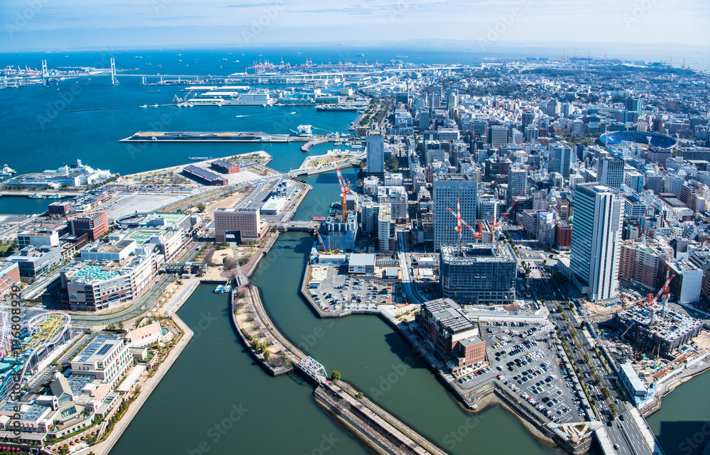 横浜ベイエリア　全景